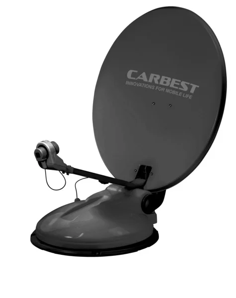 Carbest Travelsat 2 – Sat-Anlage 68 cm mit Bluetooth – Anthrazit