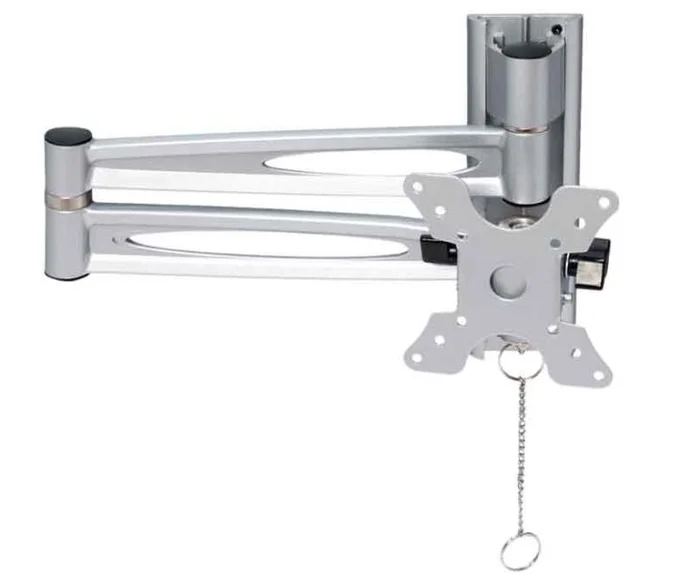 Carbest TV-Halter Simon Luxus, Silber