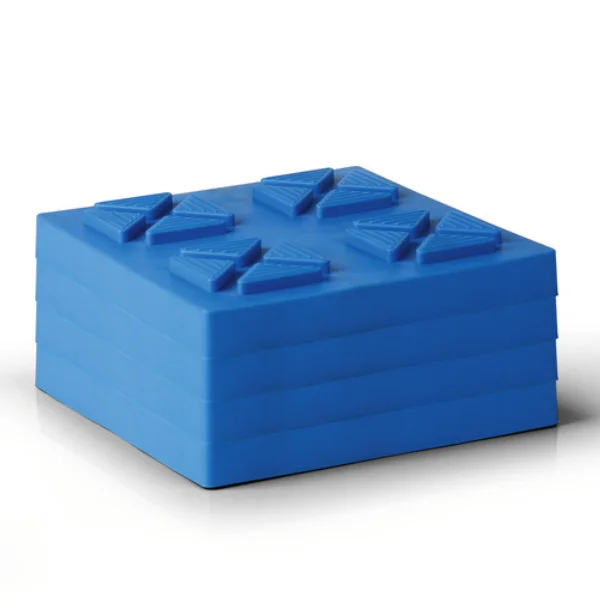 Carbest Unterlegplatten universal zum Höhenausgleich, 21 x 21 x 3,3 cm