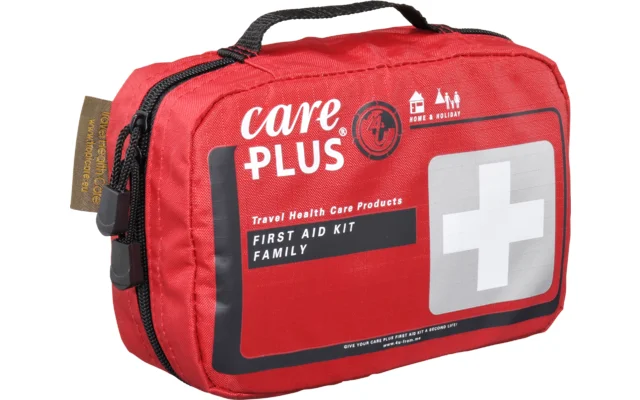 Care Plus First Aid Kit Family Erste Hilfe Set 89 teilig