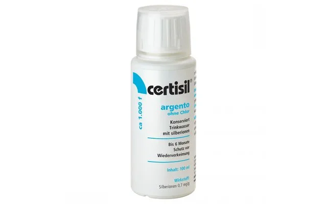 certisil argento@ Wasserdesinfektion