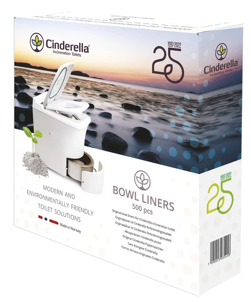 Cinderella Beutel Bowl liners – 500er Pack