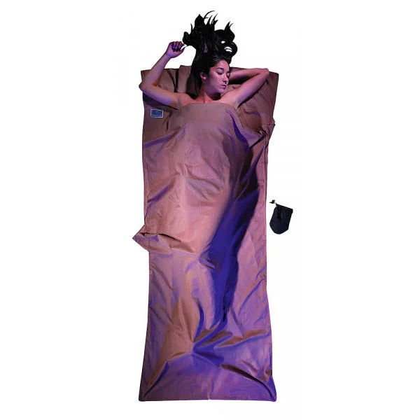 Cocoon Leicht-Reiseschlafsack ägyptische Baumwolle 220 x 90 cm