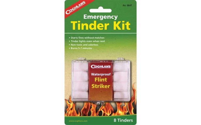 Coghlans Wasserfeste Notfallzünder Set 8 Stück