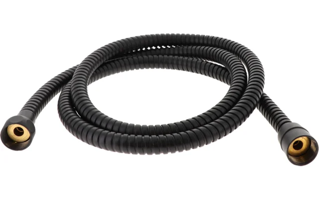 Comet Gliederschlauch mattschwarz 1,5 m