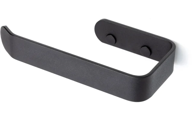 Confurn Toilettenpapierhalter 17 cm schwarz
