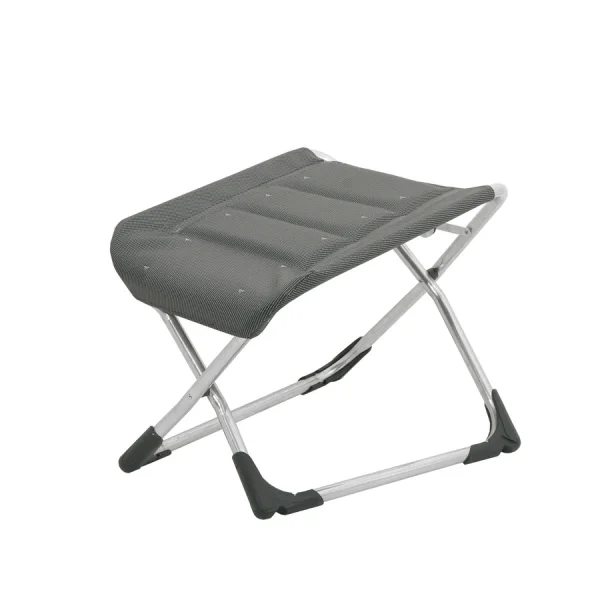 Crespo Fußauflage Deluxe anthrazit, freistehend, gepolstert