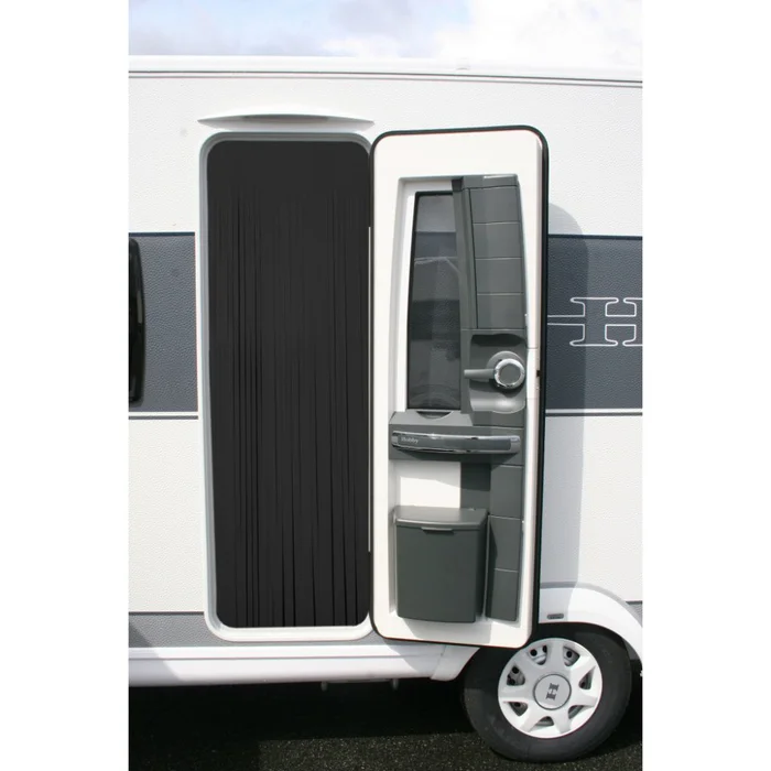 Curtina4u Türvorhang anthrazit 100 x 230 cm