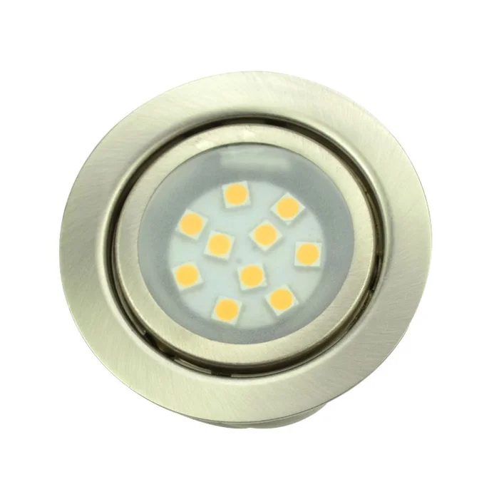 David SMD Möbeleinbauleuchte – 10 SMDs, Durchm. 7,1 x H 2 cm