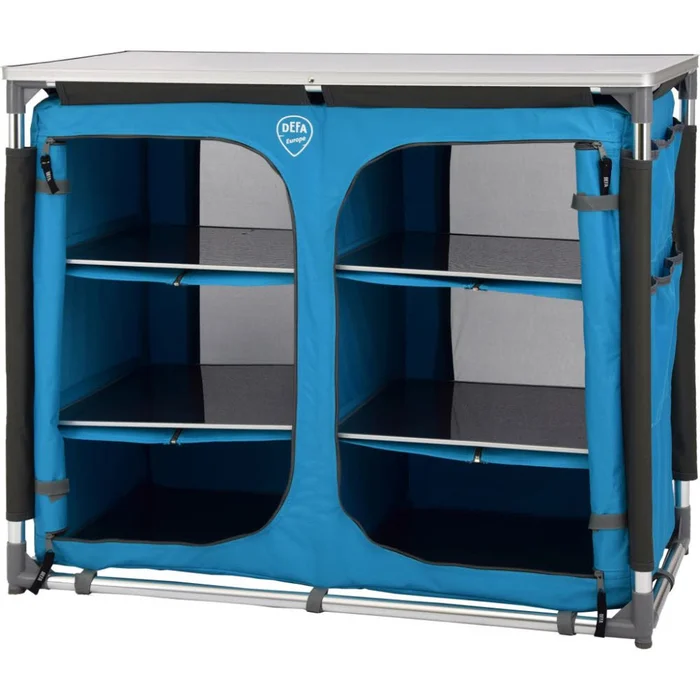 DEFA Europe Campingschrank Color Line Double, aqua
