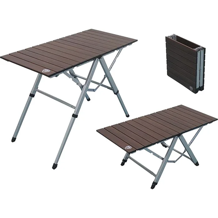 DEFA Europe Tisch One Action Table Alu 80×40, braun