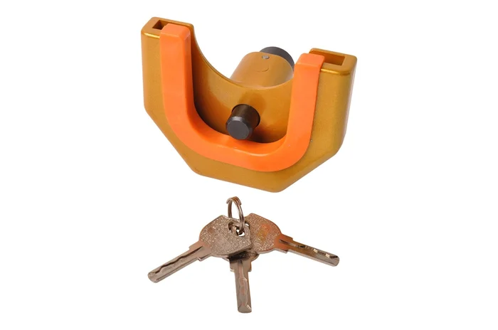 Deichselschloss-Schiebesicherung für ungebremste Kupplungen