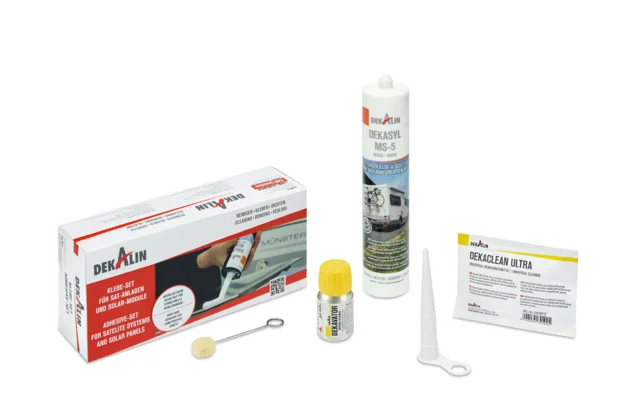 Dekalin Dekasyl MS-5 High Tack Kleb- und Dichtstoffset für Halter, Abdeckungen und Bauteile