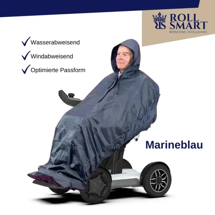 Der ultimative regenponcho für rollstuhlfahrer regenschutz