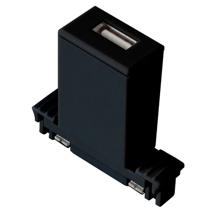 Dimatec USB Steckdose schwarz