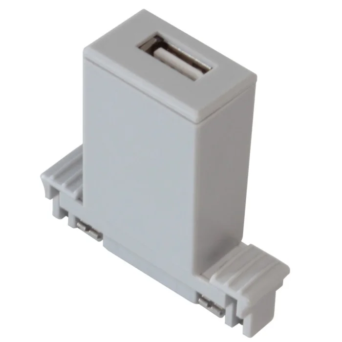 Dimatec USB Steckdose silber