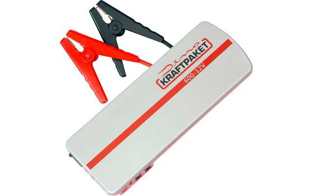Dino Kraftpaket Starthilfegerät Inkl. Powerbank und Ladekabel 12 V / 600 A