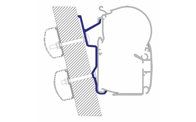 Dometic Markisen-Adapter PerfectWall PW 1100