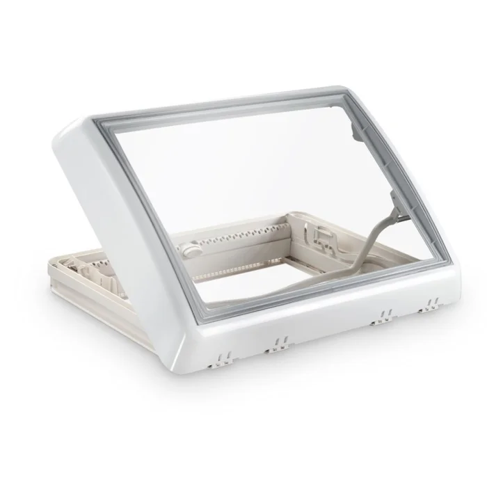 Dometic Midi Heki Style Bügel ohne Zwangsbelüftung, weiß (700 x 500 mm)