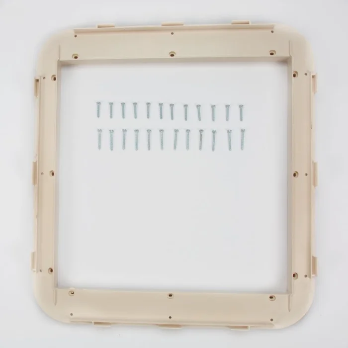 Dometic Mini Heki S Montagerahmen Dachst. 23-42 mm, cremeweiß (Nr. BG2335)