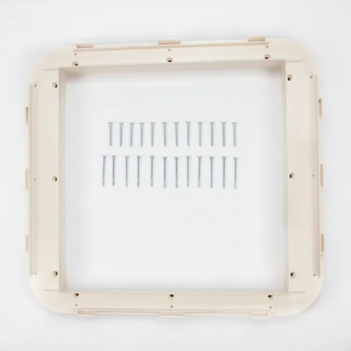 Dometic Mini Heki S Montagerahmen Dachst. 43-60 mm, cremeweiß (Nr. BG2336)