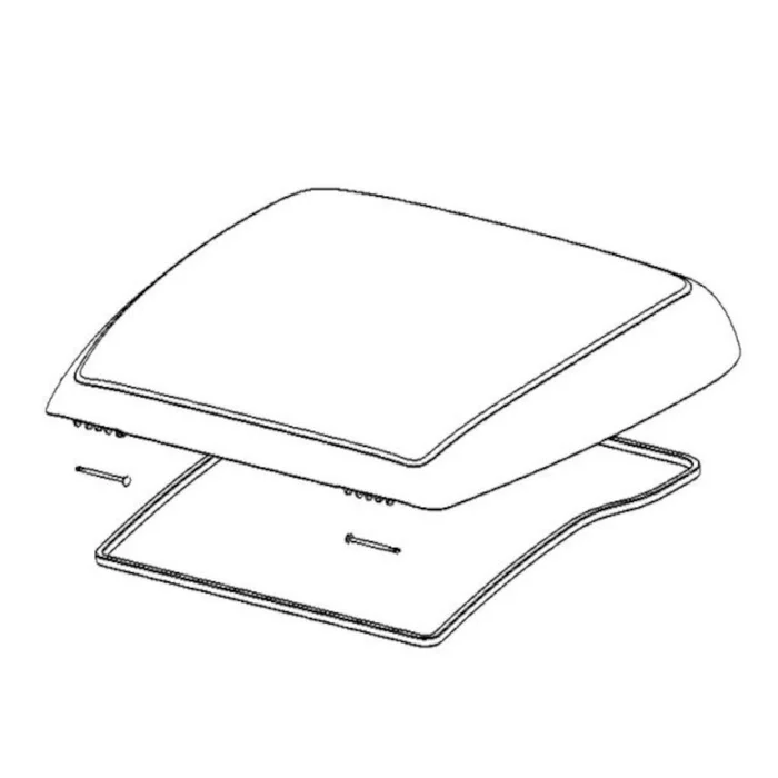 Dometic Mini Heki Style – Dachluke mit Scharnierstift