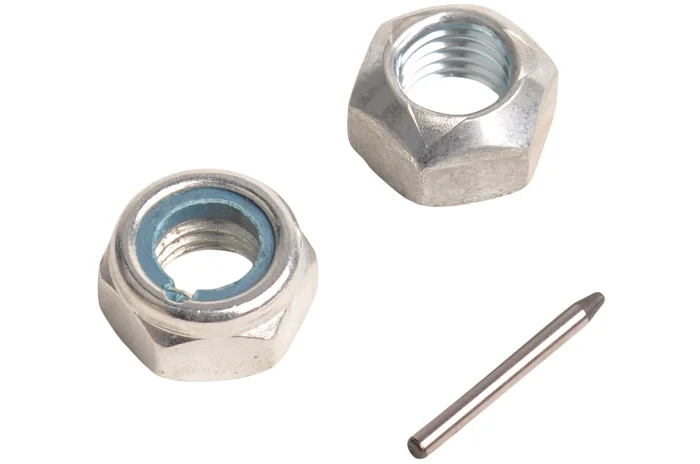 Double Lock Sicherheitsmutter M12 mit Stift