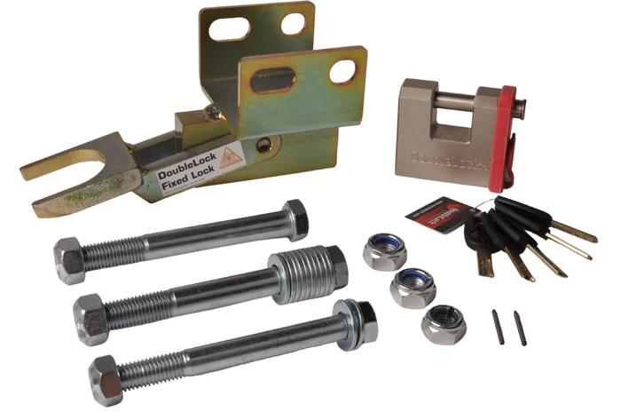 DoubleLock AKS3504 Fixed Lock – SCM-geprüftes unteres Deichselschloss für den AL-KO AKS3504