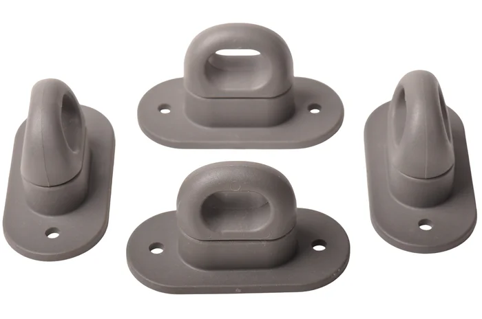 Drehkreuze / Drehsperren (Kunststoff) 67×34 mm – 4 Stück