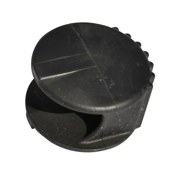 Dukdalf Bodenschoner rund für Rumba, ChaCha, Paso Doble, Limbo, anthrazit