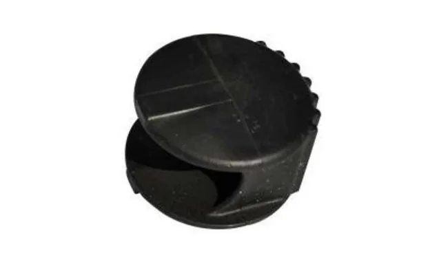 Dukdalf Fußschoner für Rundrohr Anthrazit für Cha Cha, Paso Doble, Limbo