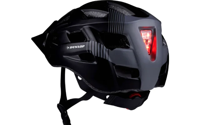 Dunlop Fahrradhelm mit LED