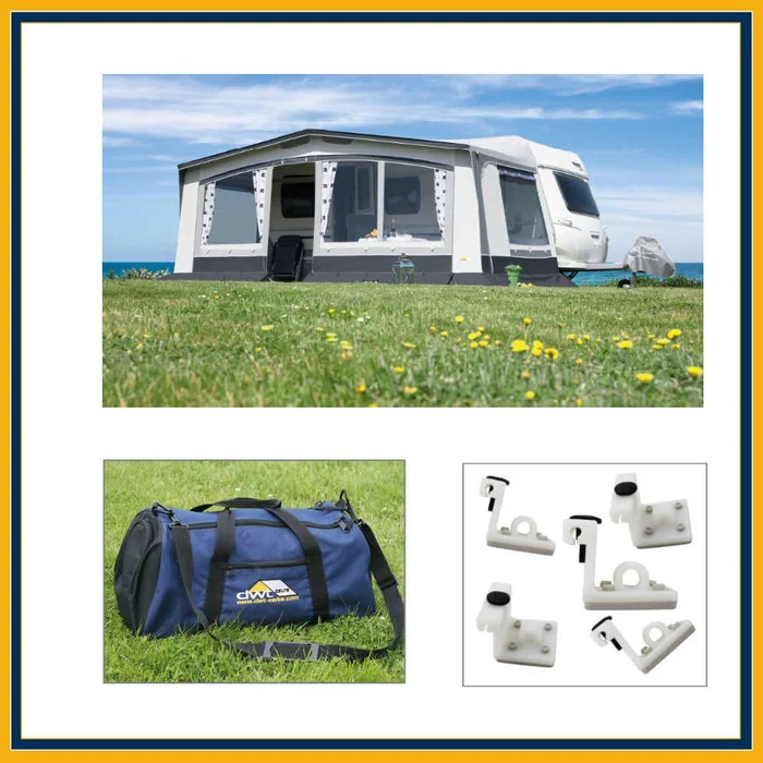 DWT Vorzelt Trend „Campingplus-Edition“ Gr. 10 – Umlauf 821-850 cm