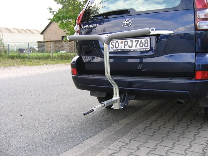 E-Bike Träger, Motorrollerträger für AHK, 120kg Nutzlast