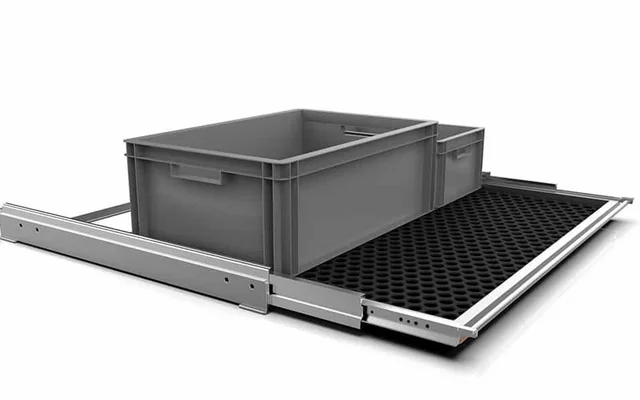 easygoinc. vanlife.module SLIDEOUT Heckauszug Kistenauszug – universal