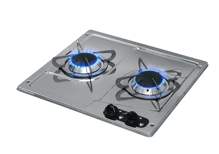 Edelstahl-Kocher 2-flammig – PC1322