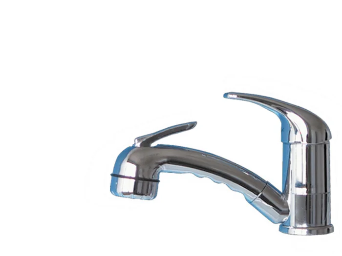 Einhebelmischer Roma – Chrom – Ausziehbare Hebeldusche