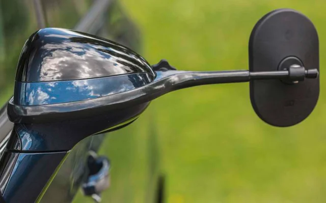 Emuk Wohnwagenspiegel für Skoda Superb II (Typ 3T) ab 03/08-05/13 (auch Facelift 2013), Octavia II (Typ 1Z, mit Facelift) Kombi, Limousine, Scout ab 01/09-01/13