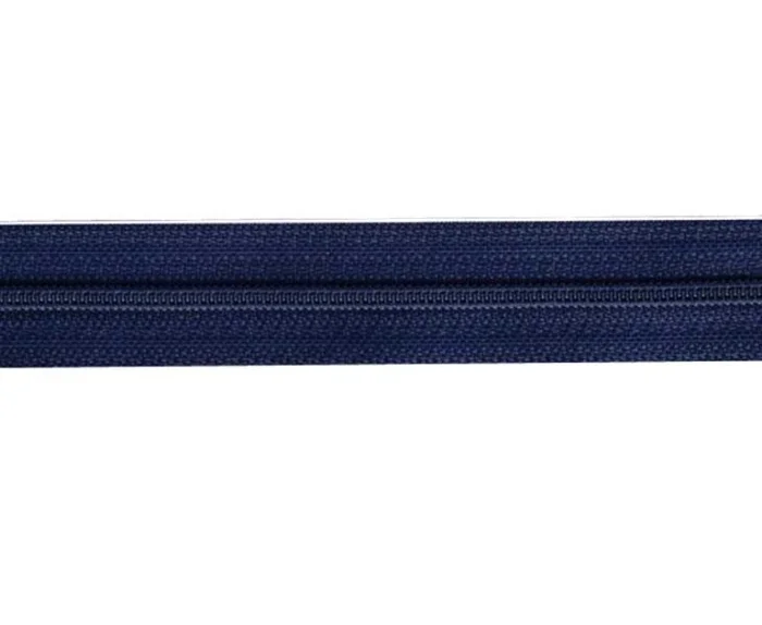 Endlos Reißverschluss als Meterware in blau, 2,5cm breit