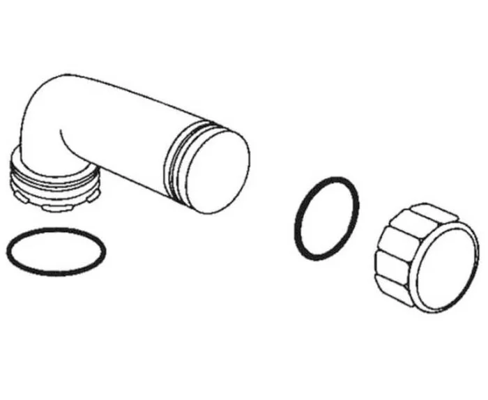 Entleerungsstutzen für Porta Potti als Ersatzteil