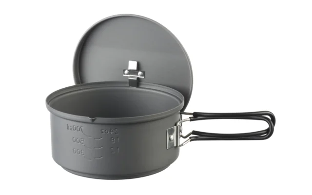 Esbit Trockenbrennstoff Kochset 1000 ml hardanodisiertes Aluminium