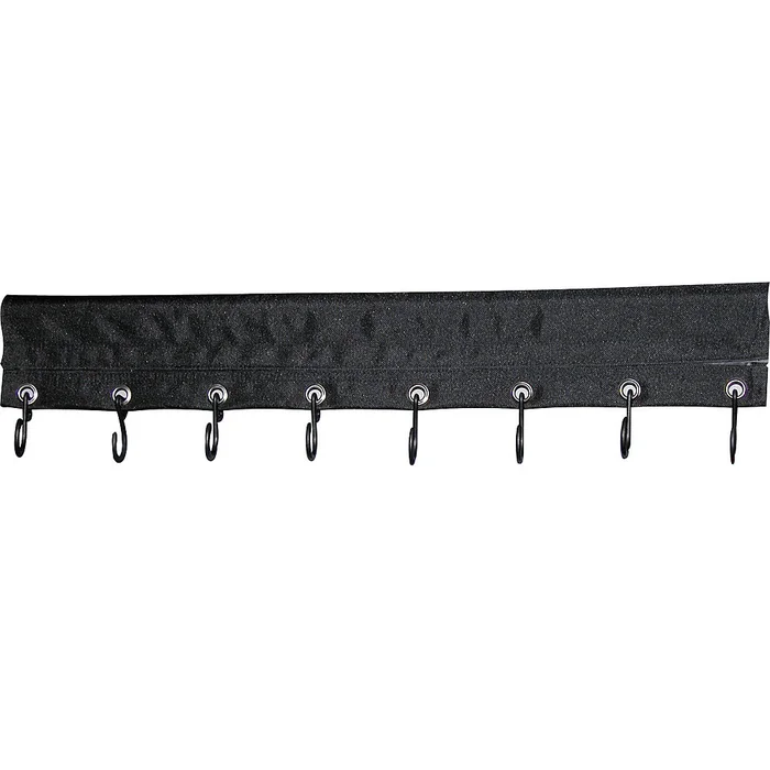 EuroTrail Kleiderhakenleiste 8-fach, schwarz