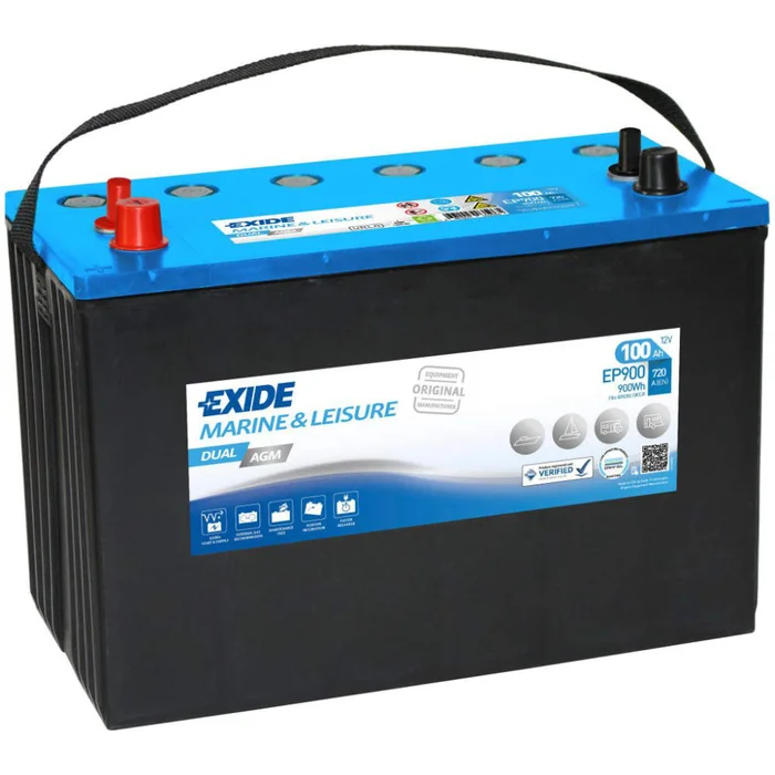 Exide Dual AGM EP 900 – 100 Ah
