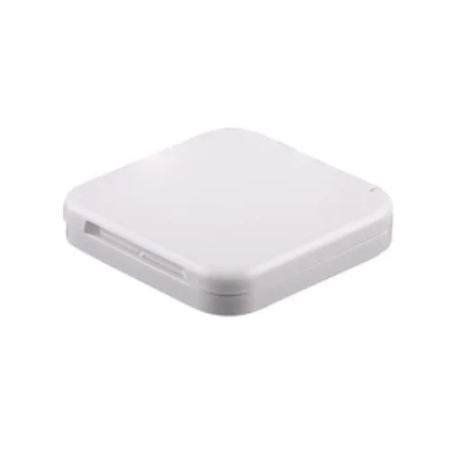 Fawo Klappdeckel gefedert, lichtgrau