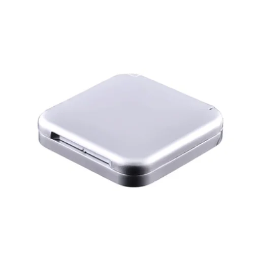 Fawo Klappdeckel gefedert, silber