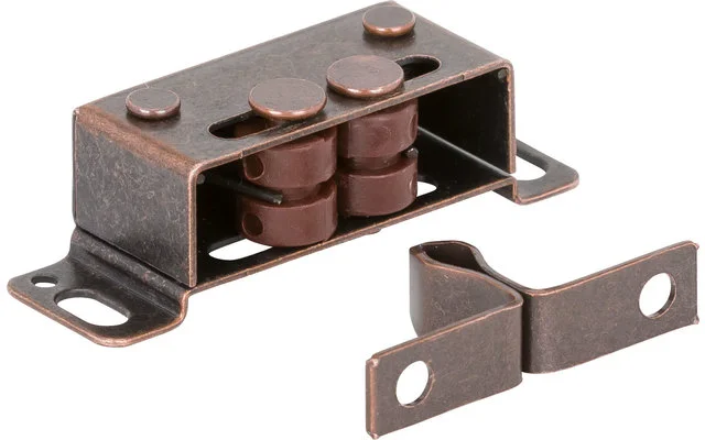 Fawo Möbelschnäpper Doppelrollen Metall mit Gegenstück