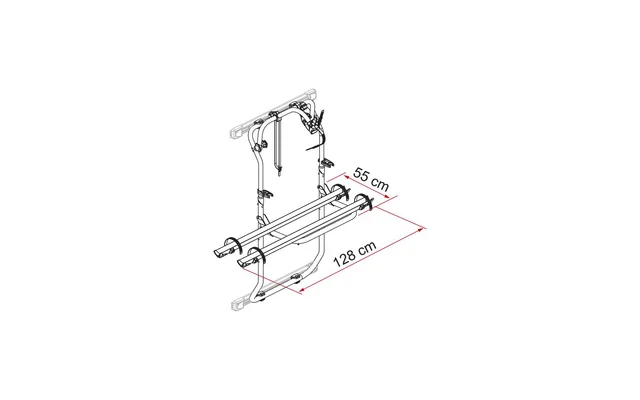 Fiamma Carry-Bike Serie DJ Deep Black für 2 Fahrräder
