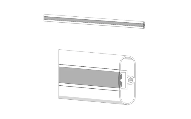 Fiamma Dust Guard Dichtung für die Fixing-Bar, das Carry-Bike sowie die Leitern Deluxe