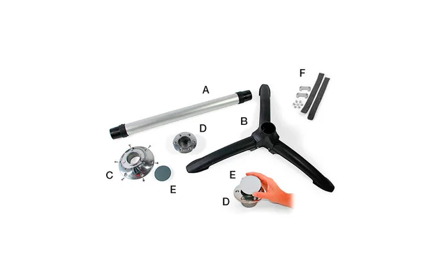 Fiamma Einbauverbindung Rosette für Tischbein