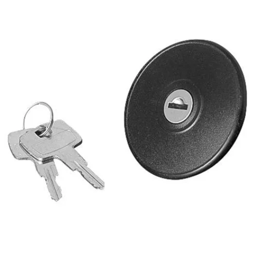 Fiamma Ersatzdeckel mit Schloss, schwarz (Nr. 98658-001)